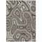 Homeroots 5' X 8' Gray And Ivory Geometric Washable Indoor Outdoor Area Rug 631384 - alternate 2
