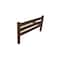 Homeroots Brown Solid Wood Queen Bed Frame 546889 - alternate 3