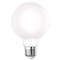 Bulbrite 60-Watt Equivalent Dimmable Milky Filament G25 Medium E26 LED Light Bulb, 2700K, 8PK 861626 - alternate 2