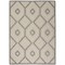 Homeroots 6' X 9' Cream And Gray Geometric Indoor Outdoor Area Rug 550466 - alternate 1