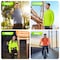 Protectx Hoodie, Polyester, Neon Green, 4XL HD-APL130P2-NGN-01-4XL - alternate 2