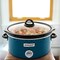 Brentwood Industries Scallop Pattern 4.5 Quart Slow Cooker in Blue SC-140BL - alternate 3