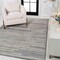 Jonathan Y Khalil Modern Berber Stripe Gray/Cream 4 ft. x 6 ft. Area Rug MOH207G-4 - alternate 3