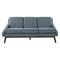 Office Star Products Lounge Seating/Davenport Mid-Century Sofa, Navy SL4433R-MC3 - alternate 2