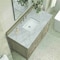 James Martin Vanities Lorelai 48'' S Vanity, Whitewashed Oak w/ Victorian Sil Silestone Top w/FreePower Wireless Charger 424-V48-WWO-FVSL - alternate 2