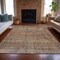 Homeroots 9' X 12' Brown And Ivory Abstract Washable Indoor Outdoor Area Rug 631087 - alternate 3
