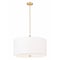 Z-Lite Linden Modern Gold 1 Light Pendant 1962P24-MGLD-LED - alternate 1