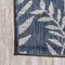 Jonathan Y Nevis Palm Frond Navy/Ivory 8 ft Round Indoor/Outdoor Area Rug SMB119B-8R - alternate 2