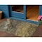 Homeroots 3' X 5' Brown Taupe And Chocolate Abstract Washable Indoor Outdoor Area Rug 577823 - alternate 1