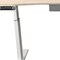 Homeroots 63" Adjustable Beige Standing Desk 558237 - alternate 2