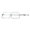 Mytee Products Bolt-On Hoop Sets for Cargo Load Lock Bar, 1in Round Dia., Hoop Sets, Cargo Vans DV-GST-Hoop - alternate 3