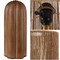 Jonathan Y Hazel 24" Bohemian Coastal Fluted Scalloped Cylinder Resin w/Hand-Woven Paper Rope Drum Shade L, 2PK JYL5511A-SET2 - alternate 3