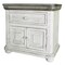 Homeroots 27" Ivory Solid Wood One Drawer Nightstand 527056 - alternate 1