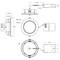 Rab 6-In. Field-Adjustable Gimbal Wafer Recessed Downlight 120-Volt 12-Watt 90 - 1075-Lumens WFRLA6R129FA120WS - alternate 2