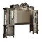 Homeroots 118in Platinum Solid Wood Floating Mount Entertainment Center 348662 - alternate 1