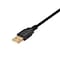Monoprice USB 2.0 Cable, 6 ft.L, Black 5458 - alternate 2