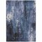 Homeroots 3' X 5' Blue And Ivory Abstract Washable Indoor Outdoor Area Rug 617650 - alternate 3