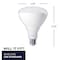 Bulbrite LED Filament 15W Dimmable BR40 Light Bulbs, Frost Glass, Medium E26 Base, 2700K, 1100lu, 4PK 862803 - alternate 2