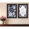 Homeroots Set Of Two The Secret Beauty Black Framed Print Wall Art, 2PK 408184 - alternate 2