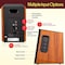 Pyle Powered Bookshelf Speaker System with Bluetooth, 80W Active Stereo Speakers, Bass Reflex Natural PBKSP25NC - alternate 2
