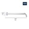 Grohe 15In Rainshower Arm/ Square 26632EN0 - alternate 2