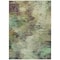 Homeroots 3' X 5' Beige Green And Artichoke Green Abstract Washable Indoor Outdoor Area Rug 577613 - alternate 2