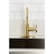 Kingston Brass Single-Handle Bar Faucet, Brushed Brass KSD8507RX - alternate 2