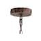 Jonathan Y Eldora 26" 4-Light Rustic Farmhouse Adjustable Resin Antler LED Chandelier, Brown JYL6301A - alternate 3