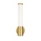 Z-Lite Warwick 1 Light Wall Sconce, Modern Gold/Opal White, 4.75 In W 1020-1S-MGLD-LED - alternate 3