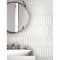 Apollo Tile Festa 1.7 in. x 9.6 in. Matte White Ceramic Picket Wall and Floor Tile 2.37 sq. ft./case, 23PK APLPCD88WTMA - alternate 4