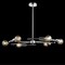 Jonathan Y Turing 28.5" Adjustable Height Metal LED Chandelier, Chrome JYL7458A - alternate 4