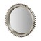 Homeroots 44" Silver Abstract Wood Framed Accent Mirror 376381 - alternate 2