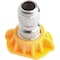 Forney Quick Connect 4.5mm 15 Deg. Yellow Pressure Washer Spray Tip 75153 - alternate 2