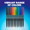 Expo Vis-a-Vis Wet-Erase Markers, Ultra Fine Tip, Black, 12PK SAN16001 - alternate 2