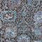 Homeroots 5' X 8' Chocolate And Aqua Damask Washable Indoor Outdoor Area Rug 603732 - alternate 2