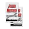 Signmission Auto Repair Free Estimates, Vinyl Decals Only 24 Inch x 36 Inch, Vinyl Decal, 2PK DSB-2436-2PACK-AutoRepairFreeEstimates - alternate 1