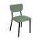 Bfm Seating Hamilton Side Chair, Grade 3 Vinyl Seat & Back - Steel Frame - Sand Black Finish JS10C2008-2008SB - alternate 1
