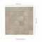 Msi Legend Gray SAMPLE Porcelain Mosaic Floor And Wall Tile ZOR-PT-0442-SAM - alternate 3