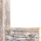 Homeroots 16" X 11" Gray Wood Cross Hanging Dimensional Sculpture 380343 - alternate 2