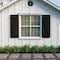 Ekena Millwork Rustic Three Board Spaced Board-n-Batten Knotty Pine Faux Wood Shutters w/Z-Board, 17 1/2W x 32H, PR SHUBSZ17X32KPPR - alternate 2