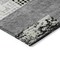 Homeroots 8' Black Taupe And Ivory Round Geometric Washable Indoor Outdoor Area Rug 612390 - alternate 4