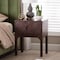 Bali & Pari Kayla Real Burl Wood Nightstand 262-14456-ZORO - alternate 2