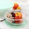 Martha Stewart Everyday Clifftop 4 Piece 67oz and 114oz Glass Bowl Set with Lids in Mint 140790.04 - alternate 2