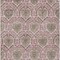 Homeroots 3' X 5' Chocolate Beige And Mauve Medallion Washable Indoor Outdoor Area Rug 587776 - alternate 3