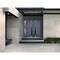Vdomdoors Steel Double Doors Cynex 6777 Grey Sidelight Exterior Window Stainless Inserts Single Modern Painte CYNEX6777DEXD-GRE-LH-I-W72+16 x H80 - alternate 2