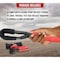 Mytee Products 1-1/4 inx30 ft Kinetic Recovery Tow Rope 52,300 LBS Red & Black Offroad Snatch Strap KRR-114-30 - alternate 3