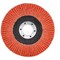 Norton Abrasives Flap Disc, Ceramic, Type 27, 4 1/2" dia 66261097678 - alternate 2