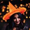 Magic Seasons Halloween Spiderweb Witch Hat 1 pk 768467 - alternate 2