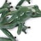 Homeroots Set of Two Stone Garden Green Frog Resin Hanging Dimensional Sculptures, 2PK 634803 - alternate 2
