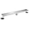 Kingston Brass 48-Inch Stainless Steel Linear Shower Drain with Reversible Tile Insert and Flat Grate BSF4821 - alternate 2